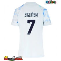 Camisa de Futebol Inter Milan Piotr Zielinski #7 Equipamento Secundário Mulheres 2025-26 Manga Curta